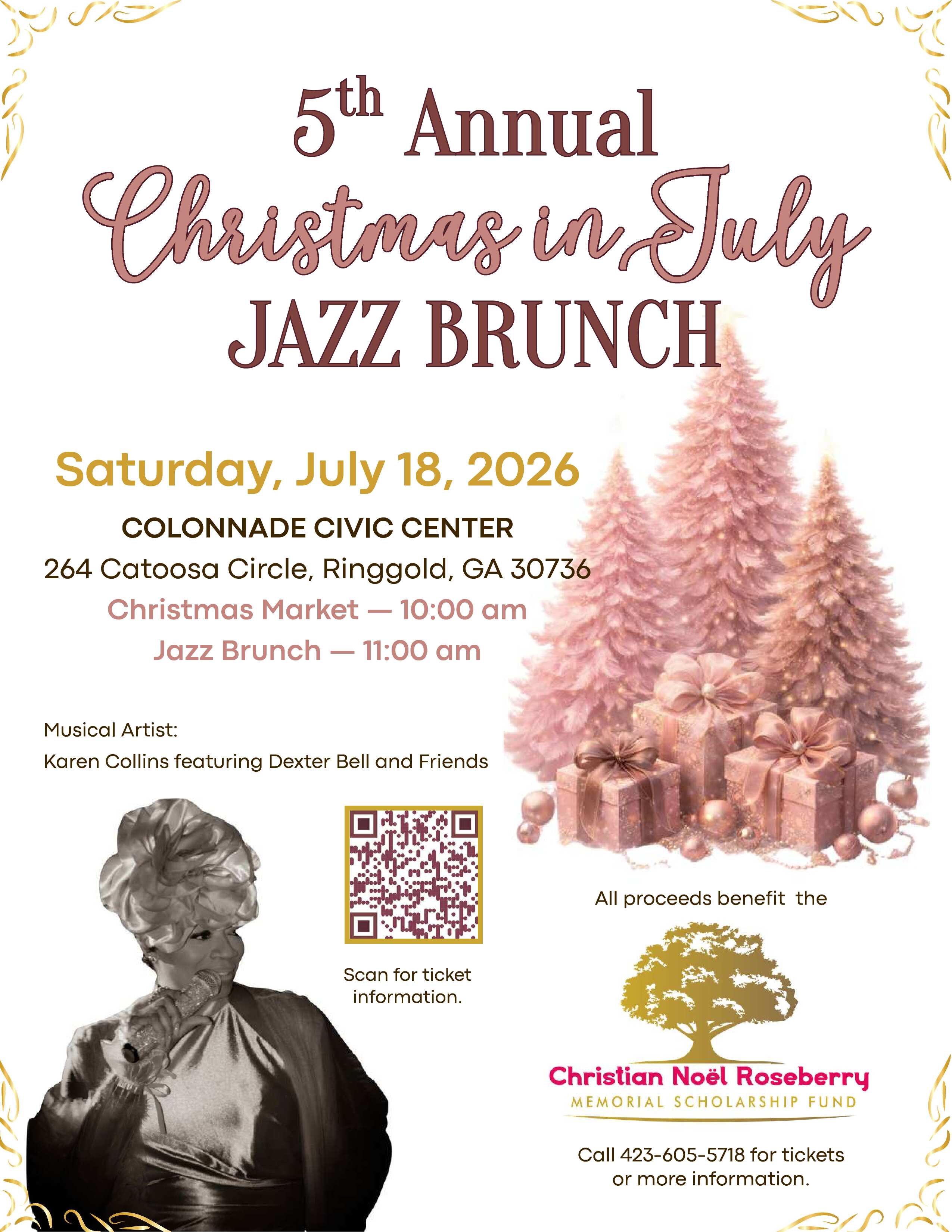 Featured event flyer